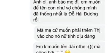 Vợ cầu cứu chồng vì bà nội muốn thêm “Thị” vào tên cháu, năn nỉ hết lời nhưng nhận về câu trả lời đắng cay