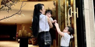 Nuôi con hoàn toàn bằng sữa công thức, hot mom 7 con tự hào vì bé mới 6 tháng đã 9kg, chiều cao nổi trội