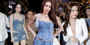 Dàn sao Vbiz đọ sắc với đồ jean: Hà Hồ sexy “đốt mắt”, Hương Giang xuất hiện với làn da trắng phát sáng