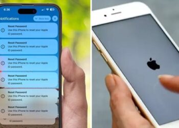 Người dùng iPhone có thể mất tài khoản khi nhận thông báo đặt lại mật khẩu Apple ID