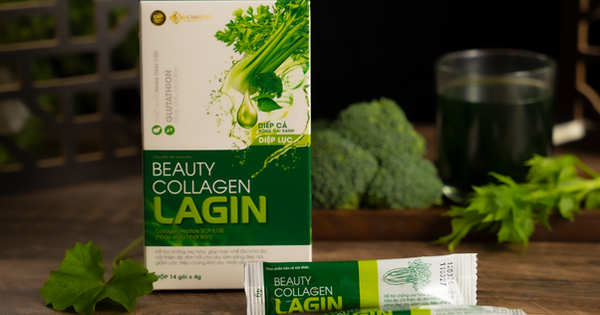 Beauty Collagen Lagin kết hợp với rau xanh – Sản phẩm hỗ trợ chăm sóc da cho phụ nữ Việt