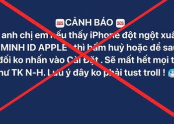 Cảnh báo “Xác minh ID Apple” để chiếm tài khoản NH ở Việt Nam là tin giả, nhưng vẫn còn đó mối nguy?