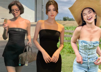 Kiểu váy áo được mỹ nhân Việt diện rất nhiều đầu hè: Tôn vòng 1 cực kỳ, dễ khoe xương quai xanh
