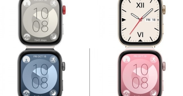 Huawei “vay mượn” thiết kế Apple Watch cho mẫu đồng hồ giá rẻ sắp ra mắt