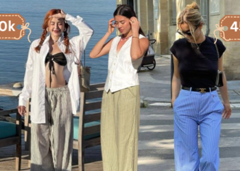 Quần kẻ sọc là item vạn năng của mùa hè: Mát mẻ, trendy lại giúp hack dáng cho ai “nấm lùn”