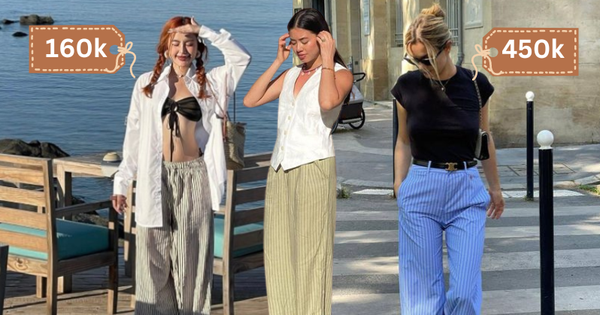 Quần kẻ sọc là item vạn năng của mùa hè: Mát mẻ, trendy lại giúp hack dáng cho ai “nấm lùn”