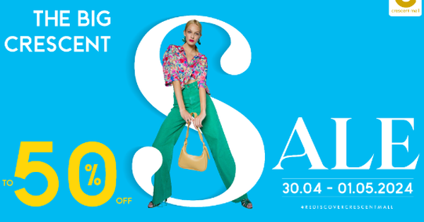 Đến Crescent Mall săn sale hàng hiệu nửa giá