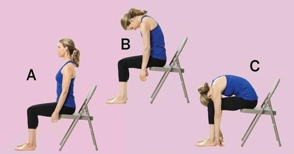5 động tác tập với ghế giúp đốt cháy mỡ bụng hiệu quả