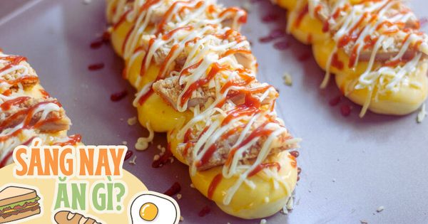 Đổi vị bữa sáng với bánh mì gà giòn làm siêu dễ, cả nhà ai cũng thích