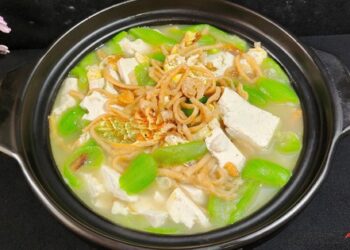Canh mướp mà nấu thế này cực thơm ngon, lạ miệng lại rất dễ làm
