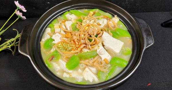 Canh mướp mà nấu thế này cực thơm ngon, lạ miệng lại rất dễ làm