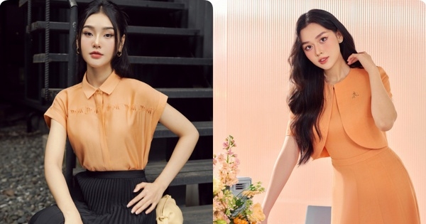 Sắc cam đào sẽ giúp các quý cô chiếm chọn “spotlight” trong hè này