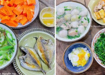 Loạt mâm cơm 2 người ăn của mẹ đơn thân và em bé 6 tuổi gây sốt mạng