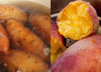 Luộc khoai lang cho thêm thứ này vào, khoai sẽ ngọt và bở