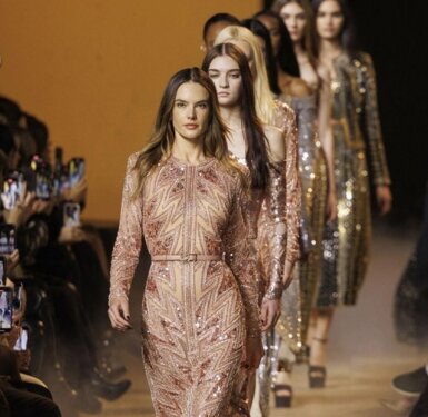 BST Elie Saab Thu Đông 2024: Bản giao hưởng của nét thanh lịch vượt thời gian