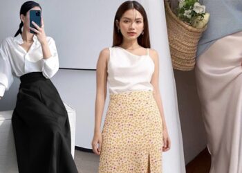 7 mẫu chân váy dài dưới 300k, vừa sang vừa tôn dáng cho nàng công sở