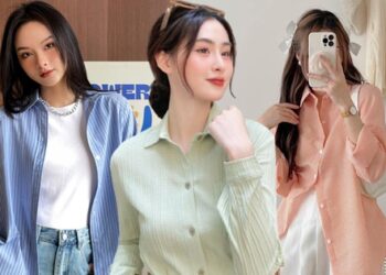 8 mẫu sơ mi kẻ dưới 300k, trẻ trung và tôn dáng giúp mặc đẹp cả tuần