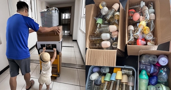 “Kiếp nạn” của mẹ bỉm mê sưu tập bình sữa cho con, chuyển nhà mà “toát mồ hôi hột” với gần trăm chiếc bình