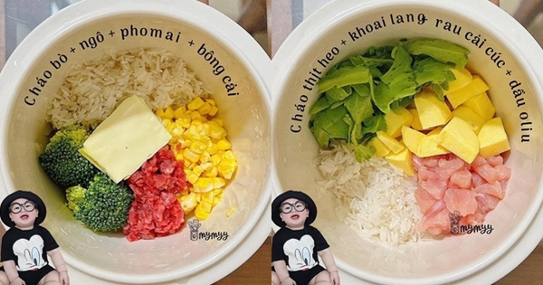 16 ngày chẳng trùng món nhờ công thức nấu cháo hạt dinh dưỡng cho mẹ từ nồi nấu chậm, bé 8 tháng tuổi siêu mê
