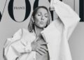Celine Dion để ngực trần trên tạp chí