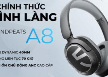 SoundPEATS ra mắt phiên bản tai nghe chụp tai A8 với 70 giờ nghe nhạc