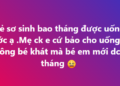 Mẹ chồng nhất định cho cháu 1 tháng tuổi uống nước vì sợ khát, con dâu giải thích thế nào cũng không nghe