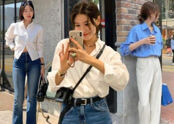 Áo sơ mi phối với 5 kiểu quần này là sành điệu nhất