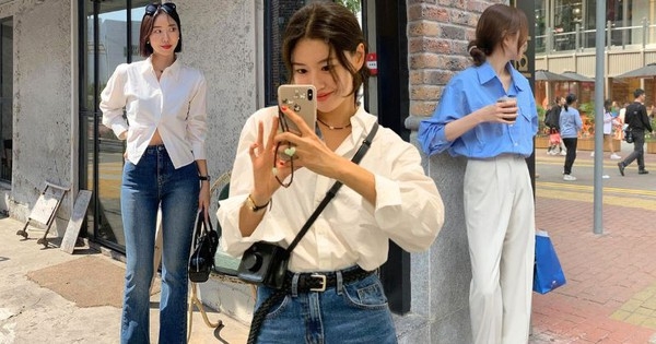 Áo sơ mi phối với 5 kiểu quần này là sành điệu nhất