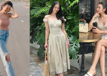 10 cách mặc trang phục màu be nhẹ mát trong mùa hè