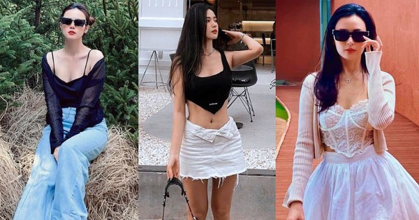 Chăm diện 4 kiểu trang phục, Midu luôn nổi bật và trẻ trung hơn so với tuổi