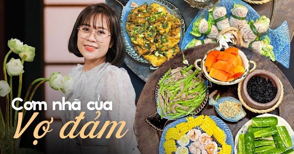Mãn nhãn với những mâm cơm ngọt lành của mẹ đảm vào bếp bằng tất cả sự chỉn chu