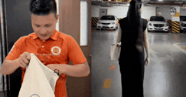 Quang Hải “unbox” túi Hermes hơn trăm triệu tặng Chu Thanh Huyền, lái Mercedes đưa vợ bầu đi ăn sáng