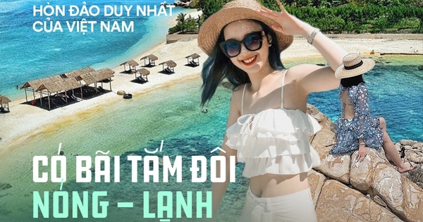 Hòn đảo duy nhất của Việt Nam có bãi tắm đôi nóng – lạnh: Cách đất liền 25km, muốn đi chỉ mất 500k nhưng buộc phải nhớ điều này
