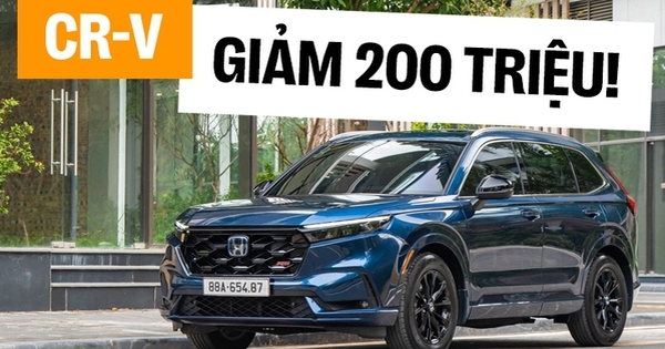 Honda giảm giá sập sàn cả loạt ô tô: CR-V rẻ nhất từ trước tới nay, Accord giảm tới 220 triệu đủ mua thêm chiếc Wuling