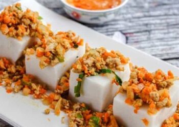 Cách làm bánh đúc mặn ngon, đậm đà hương vị tuổi thơ