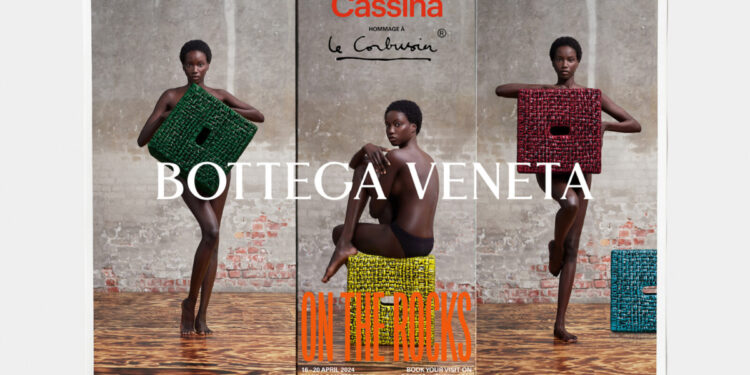 Bottega Veneta bắt tay với Cassina và Fondation Le Corbusier ra mắt tác phẩm sắp đặt tại Milan Design Week 2024