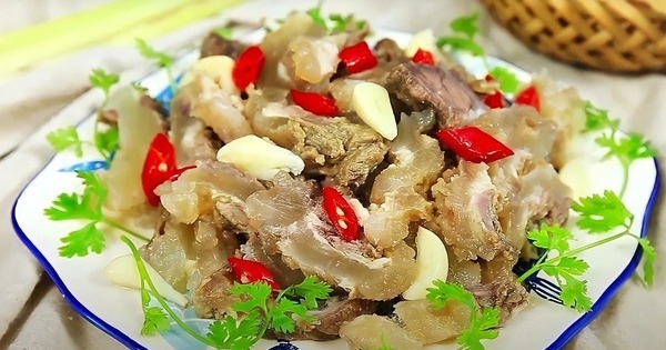 Cách làm gân bò ngâm chua ngọt giòn ngon đưa cơm