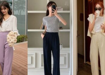 Các mẫu quần âu dành cho nàng công sở có chiều cao khiêm tốn