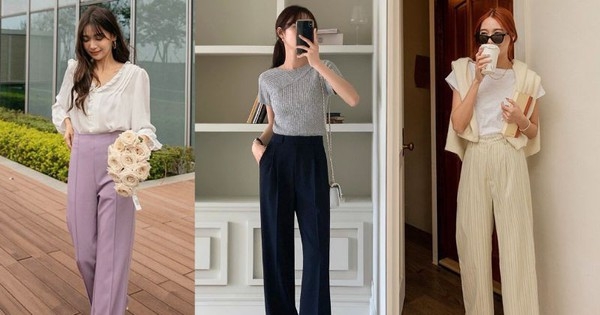 Các mẫu quần âu dành cho nàng công sở có chiều cao khiêm tốn
