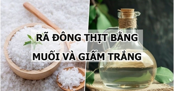 Mách chị em cách rã đông thịt “nhanh như chớp” bằng muối và giấm trắng