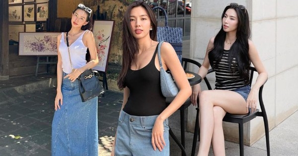Thùy Tiên gợi ý 10 cách mặc áo hai dây sang xịn mịn từ dạo phố tới đi du lịch