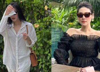 Chuyên diện đồ màu trung tính nhưng Dương Tú Anh vẫn có style đi du lịch nổi bật, sang xịn mịn
