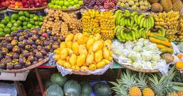 Hoa quả Thái Lan giá rẻ tràn ngập thị trường Việt