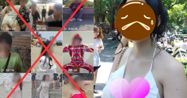Phẫn nộ TikToker Việt quay lén hàng trăm cô gái mặc bikini: “Núp bóng” phỏng vấn dạo để zoom vào vòng 1, nạn nhân kêu gào hành động “biến thái”