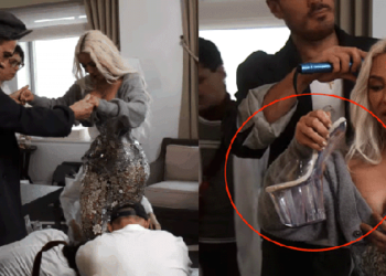 “Nỗi khổ” của Kim Kardashian tại Met Gala: Nói thều thào vì bộ đầm bó chặt cơ thể