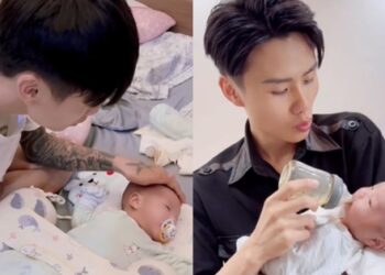 Đạt Villa ra dáng bố bỉm sữa, ru con vào giấc nhanh chóng khiến mẹ bỉm nào cũng muốn ”xin vía”