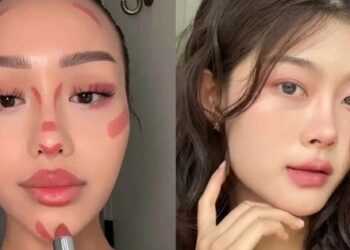 Cách dùng một thỏi son trang điểm cả gương mặt