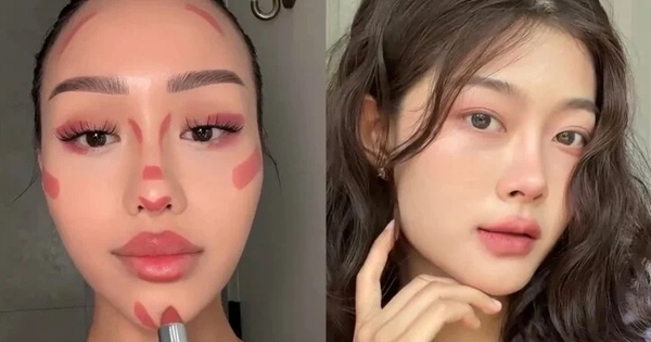 Cách dùng một thỏi son trang điểm cả gương mặt