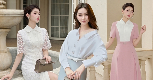 Những thiết kế váy áo thanh lịch, yêu kiều tôn dáng nàng công sở