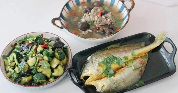 Thực đơn 3 món tự nấu cho bữa cơm nhà ngon, mát và tiết kiệm